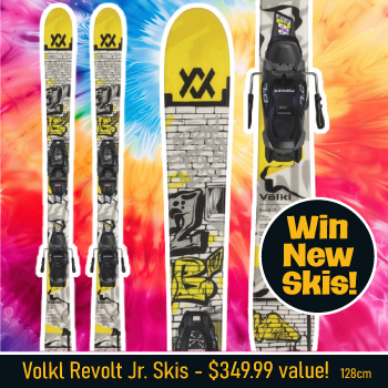 Girls Rock the Park event prize - Volkl skis!